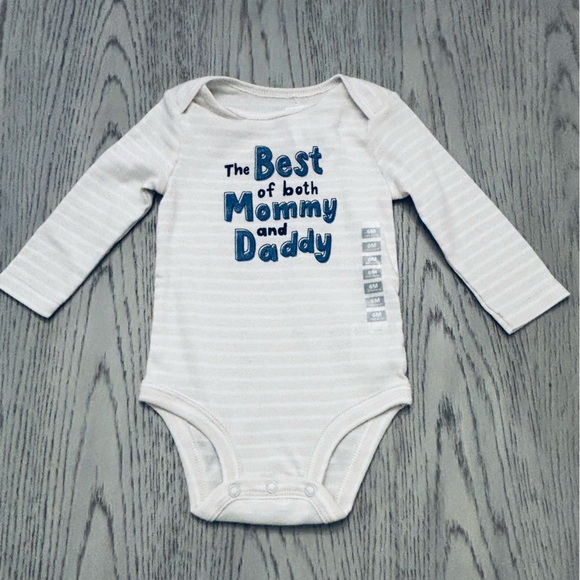 Carter's Other - NWT Carter’s Baby The Best Of Mommy & Daddy Bodysuit Size 6 Months